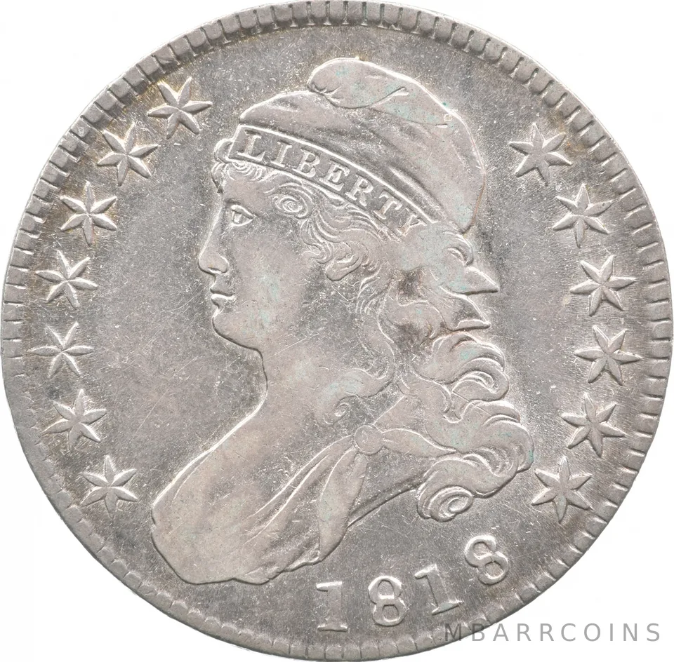 1818 Capped Bust Half Dollar *4828