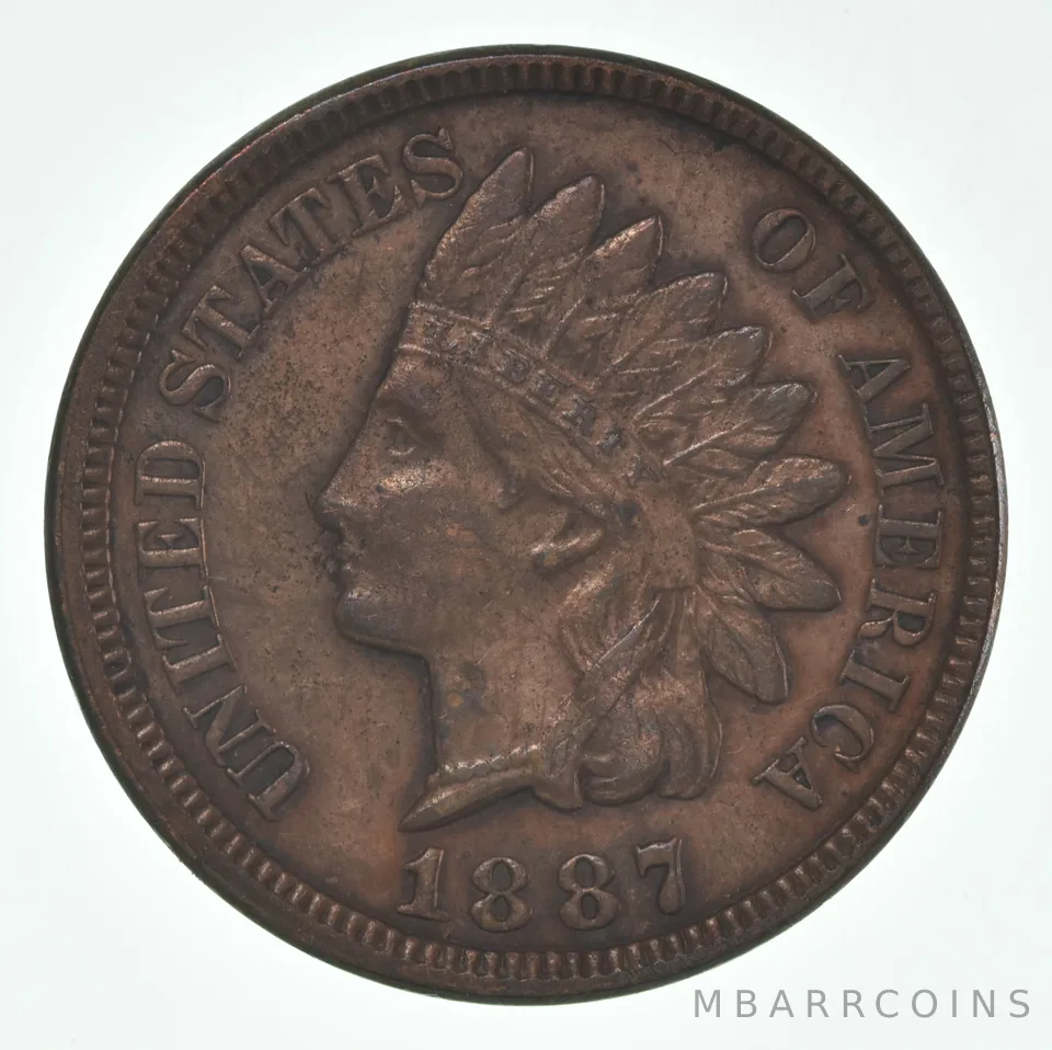 1887 Indian Head Cent *9192