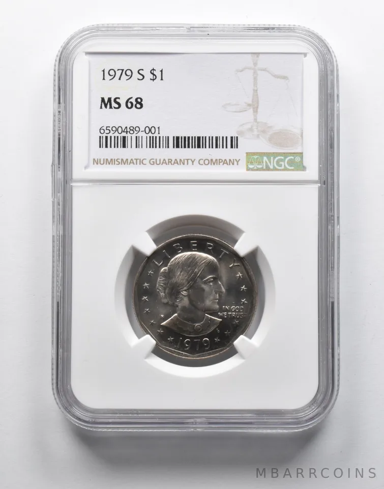 MS68 1979-S Susan B. Anthony Dollar NGC a9087