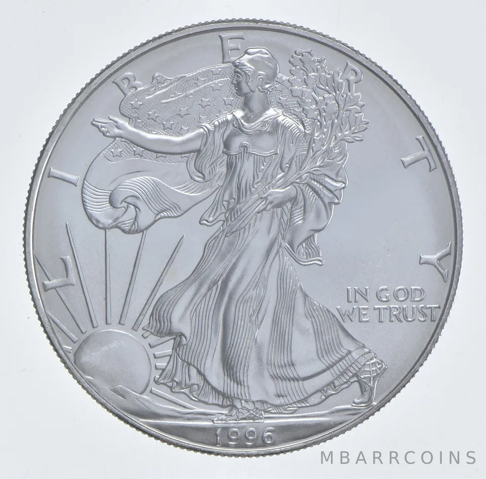 Better Date 1996 American Silver Eagle 1 Troy Oz .999 Fine Silver *618