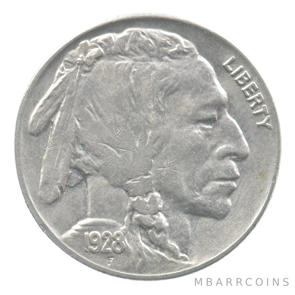 1928 Indian Head Buffalo Nickel *2476