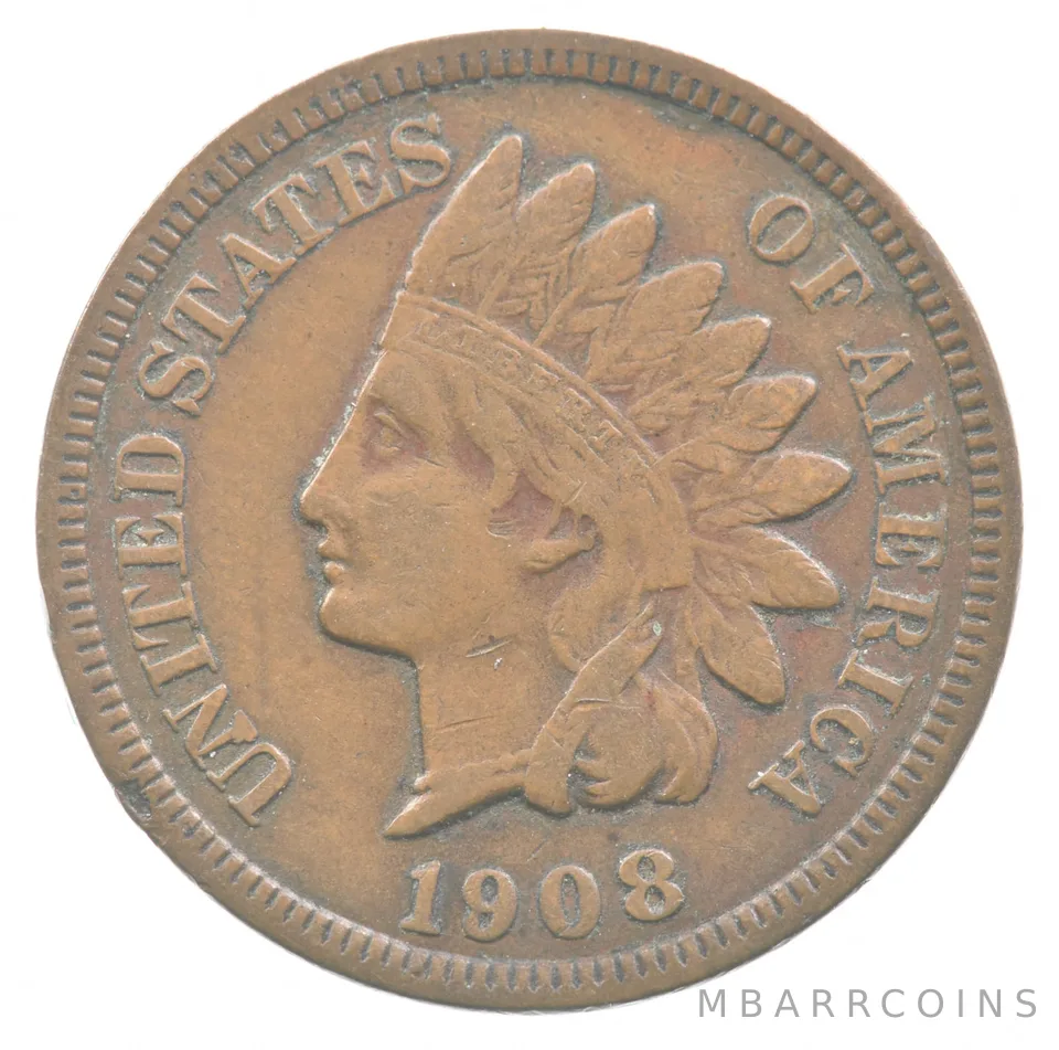 1908 Indian Head Cent *6660
