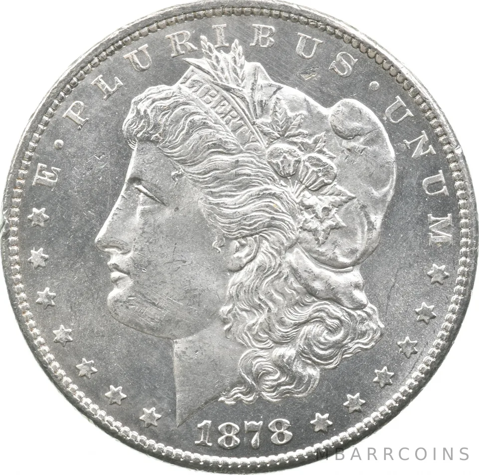 1878-CC Morgan Silver Dollar - Great Contrast *9184