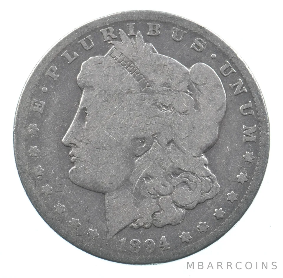 Early - 1894-O Morgan Silver Dollar - 90% US Coin *876