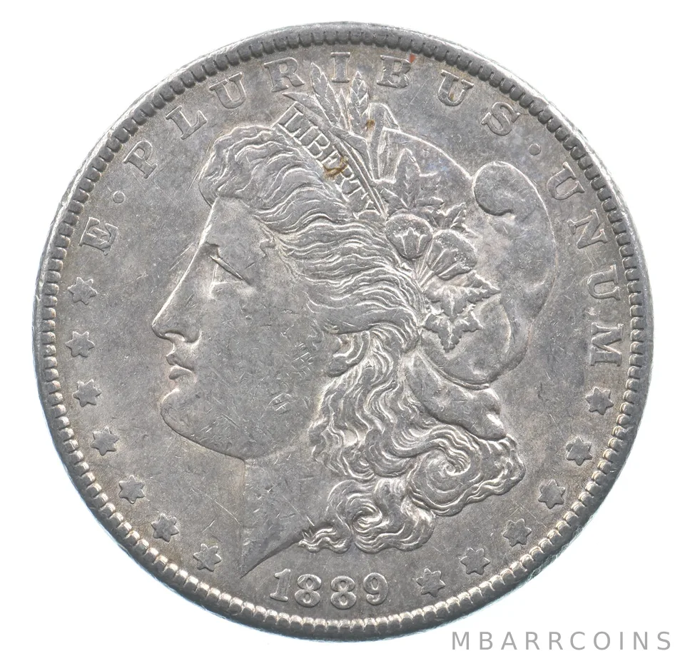Better 1889 Morgan Silver Dollar - 90% US Coin - Nice Coin *352