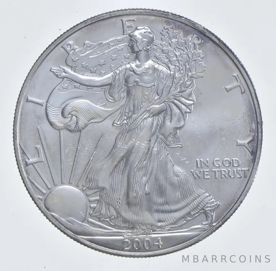 Better Date 2004 American Silver Eagle 1 Troy Oz .999 Fine Silver *439