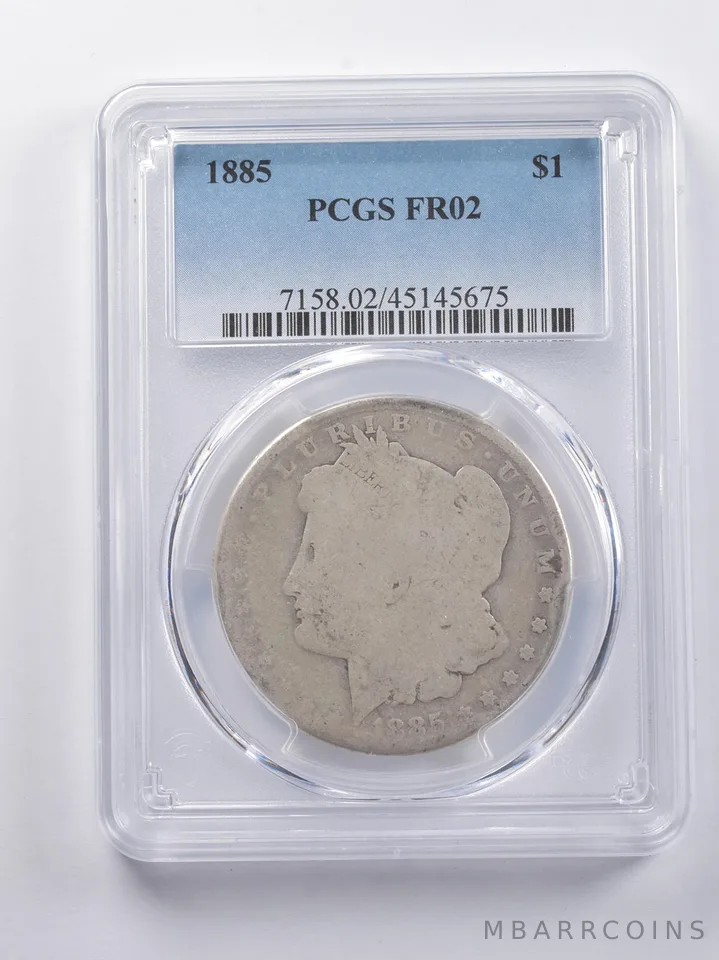 FR02 1885 Morgan Silver Dollar PCGS *6887