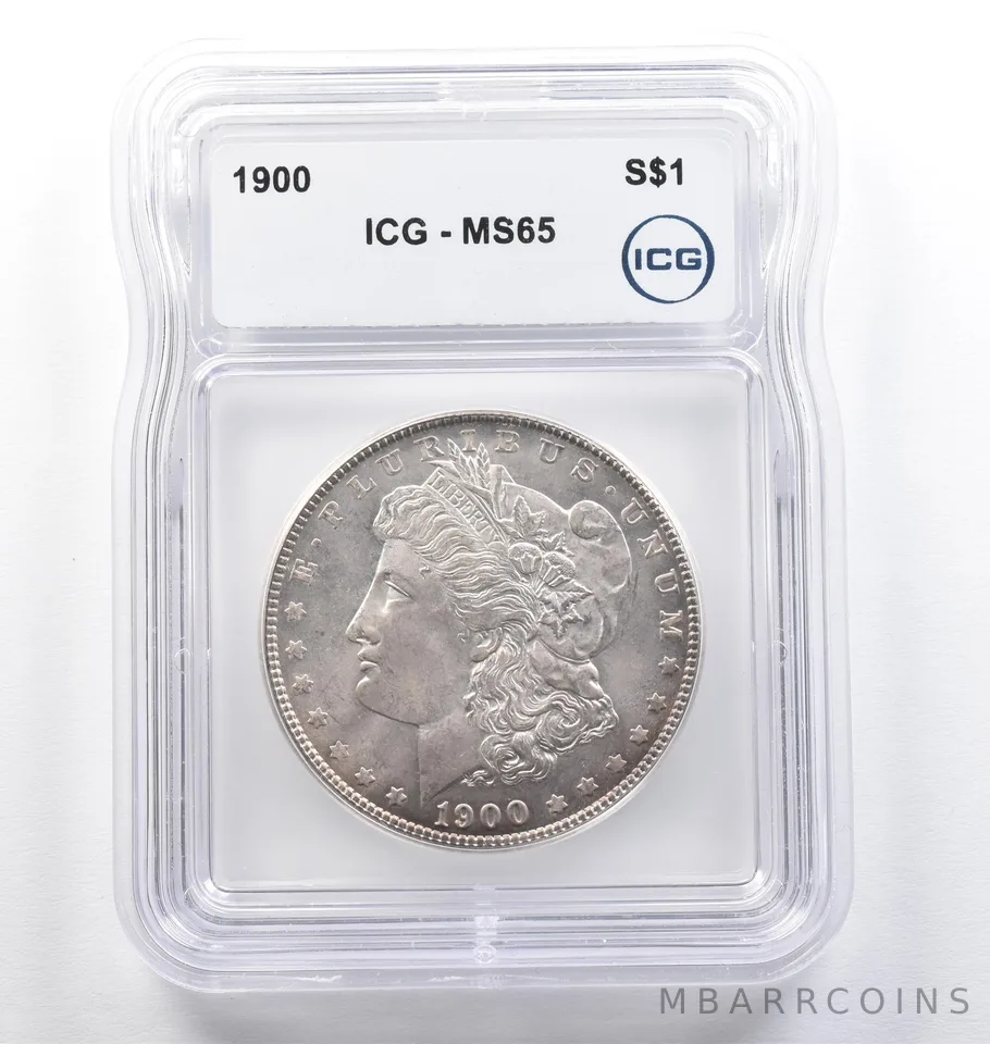 1900 Morgan Silver Dollar MS65 ICG *9480