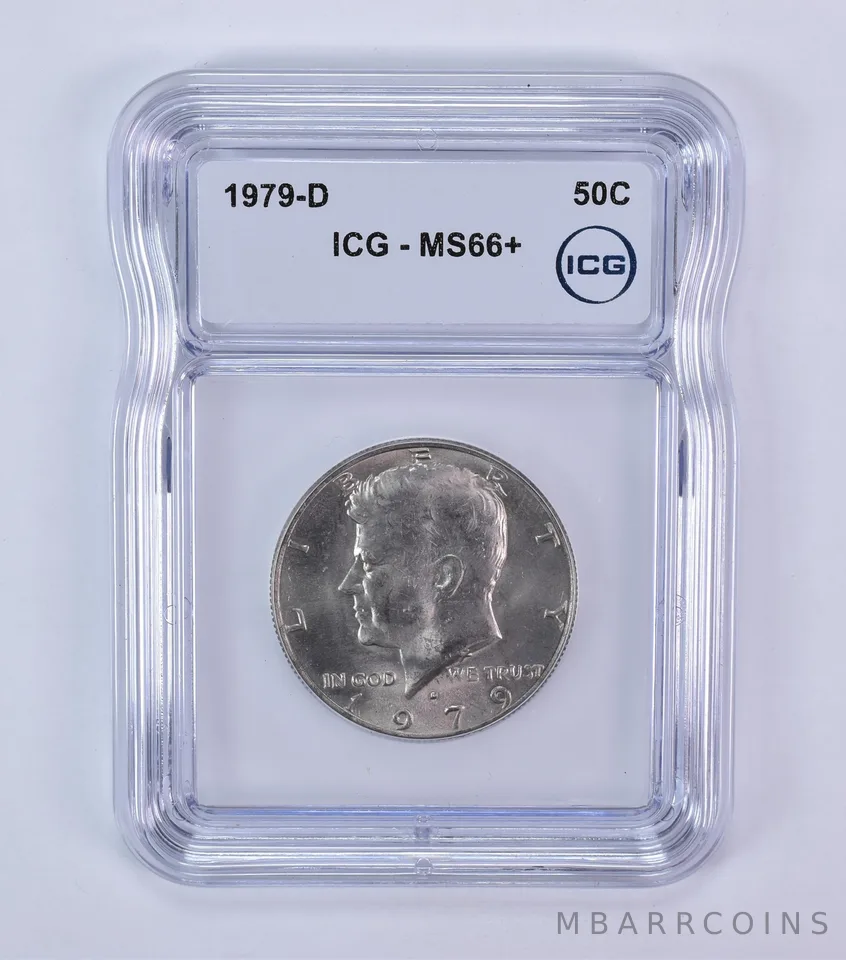 1979-D Kennedy Half Dollar MS66+ ICG