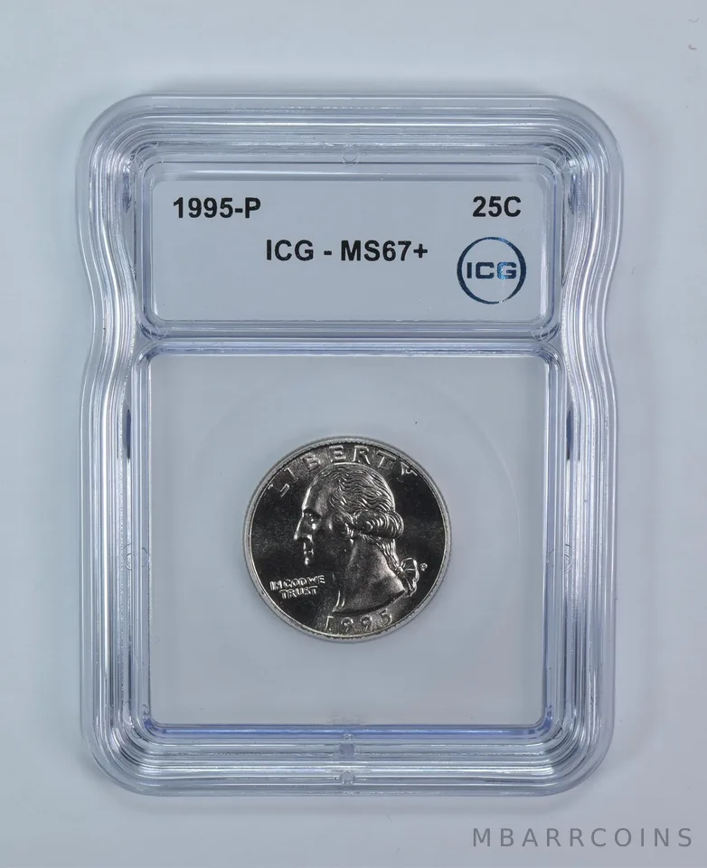 1995-P Washington Quarter MS67+ ICG