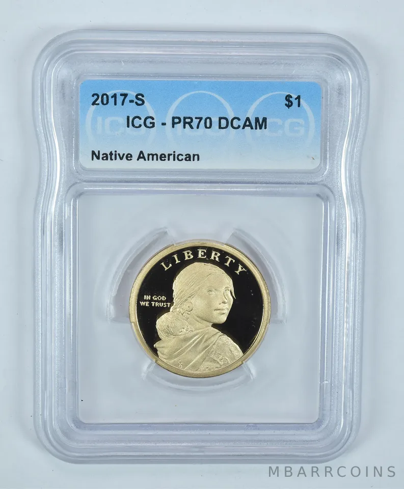 2017-S Sacagawea $1 Sequoyah PR70 DCAM ICG