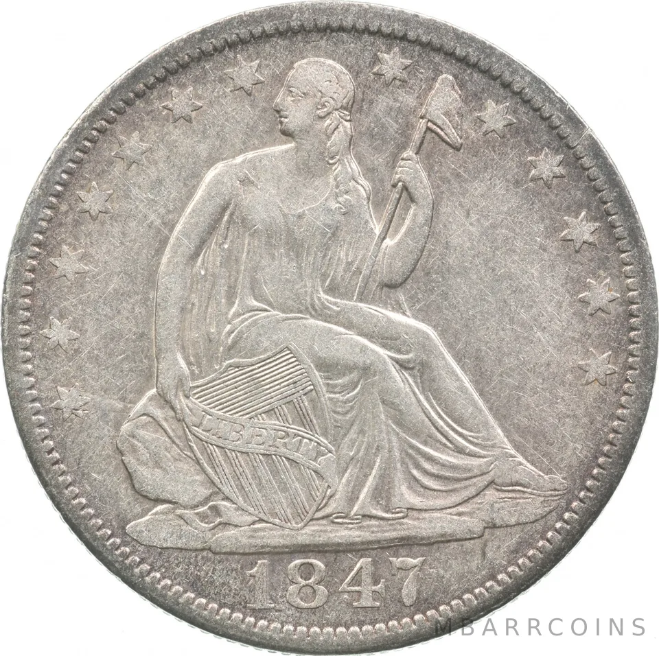 1847-O Seated Liberty Half Dollar *3487
