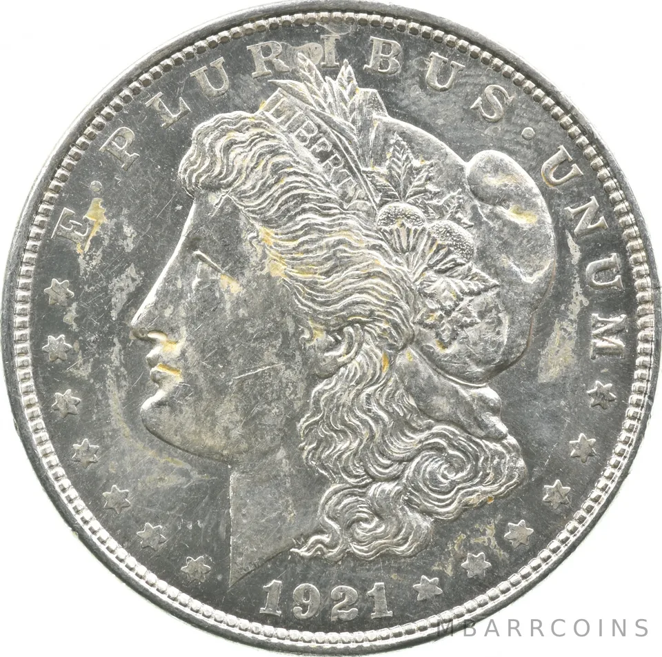 1921 Morgan Silver Dollar - Great Contrast a2138
