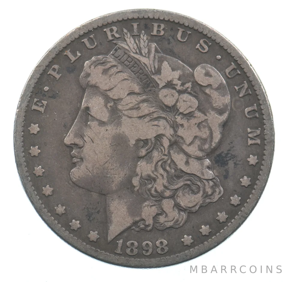 Early - 1898-O Morgan Silver Dollar - 90% US Coin *808