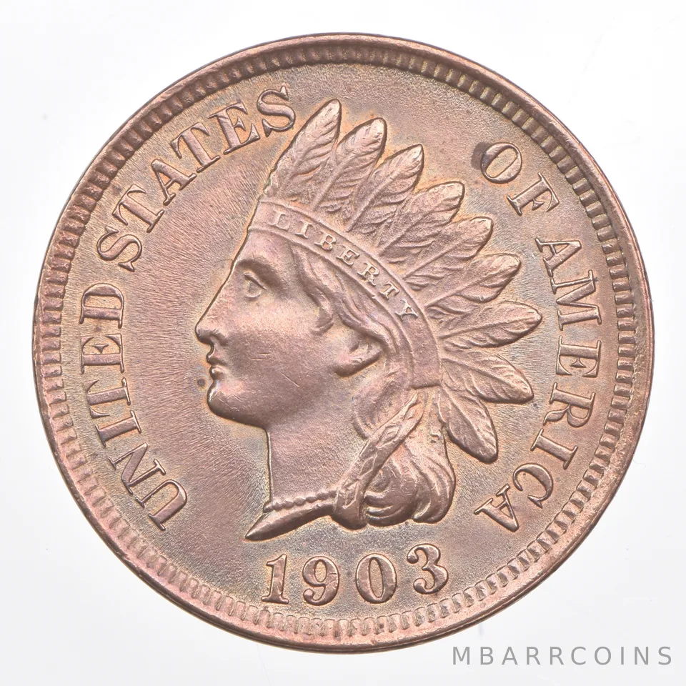 1903 Indian Head Cent Beautiful Tone *1257