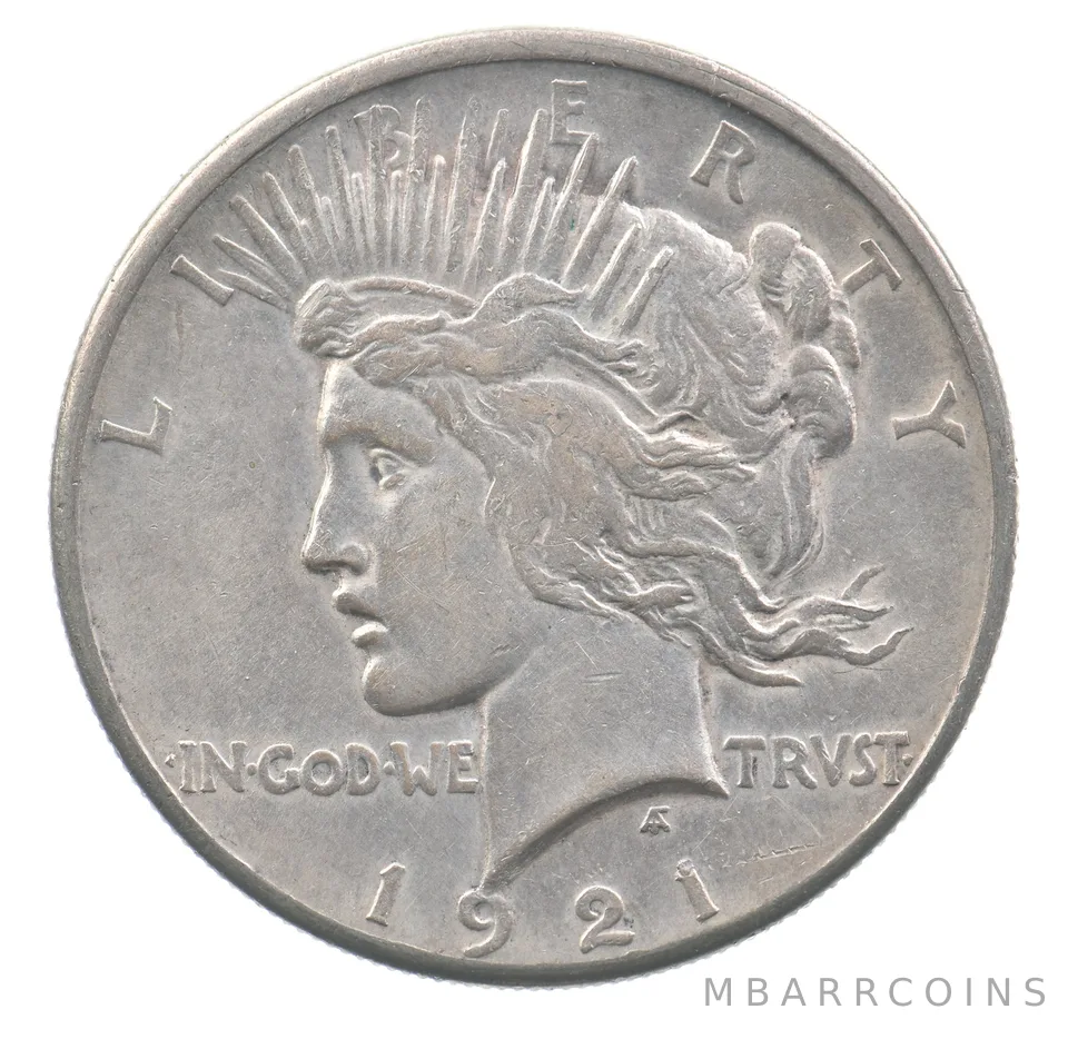 1921 Peace Silver Dollar High Relief *2289