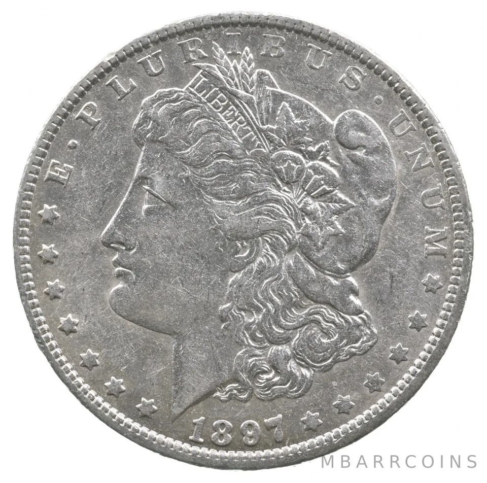 1897-O Morgan Silver Dollar a3442