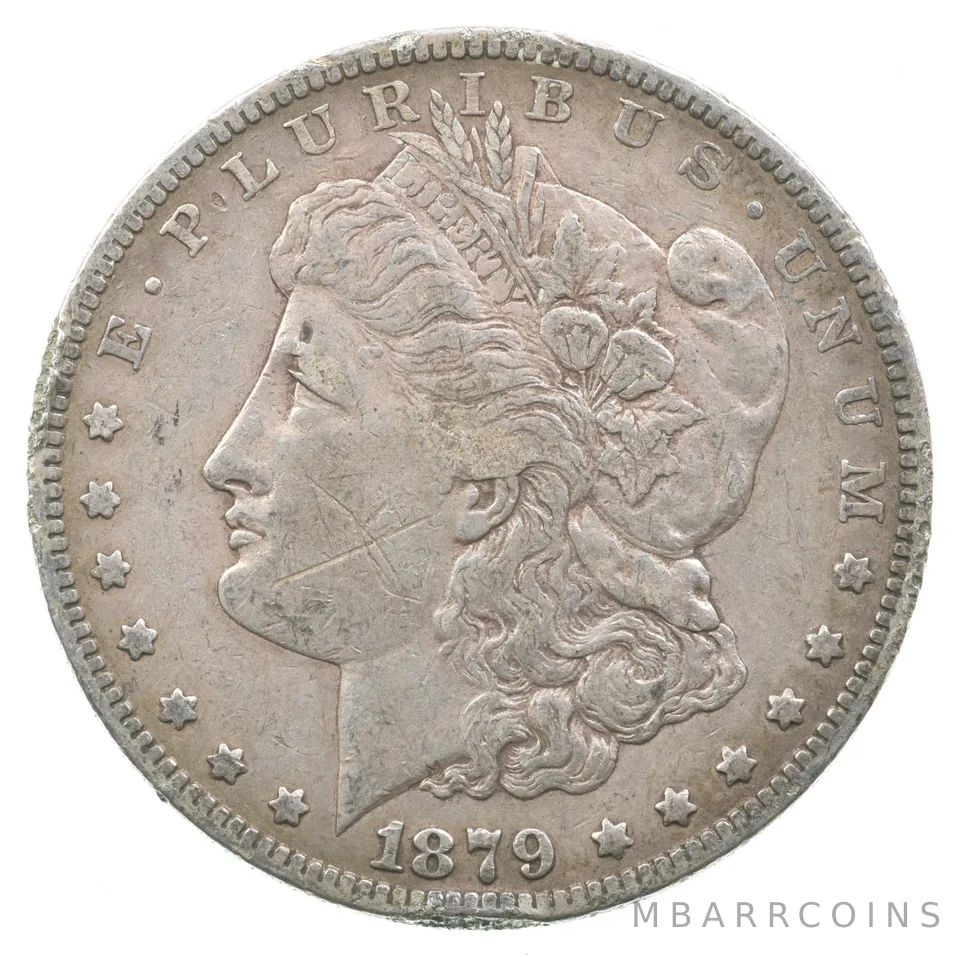 1879-S Reverse REV 1878 78 Morgan Silver Dollar *6247