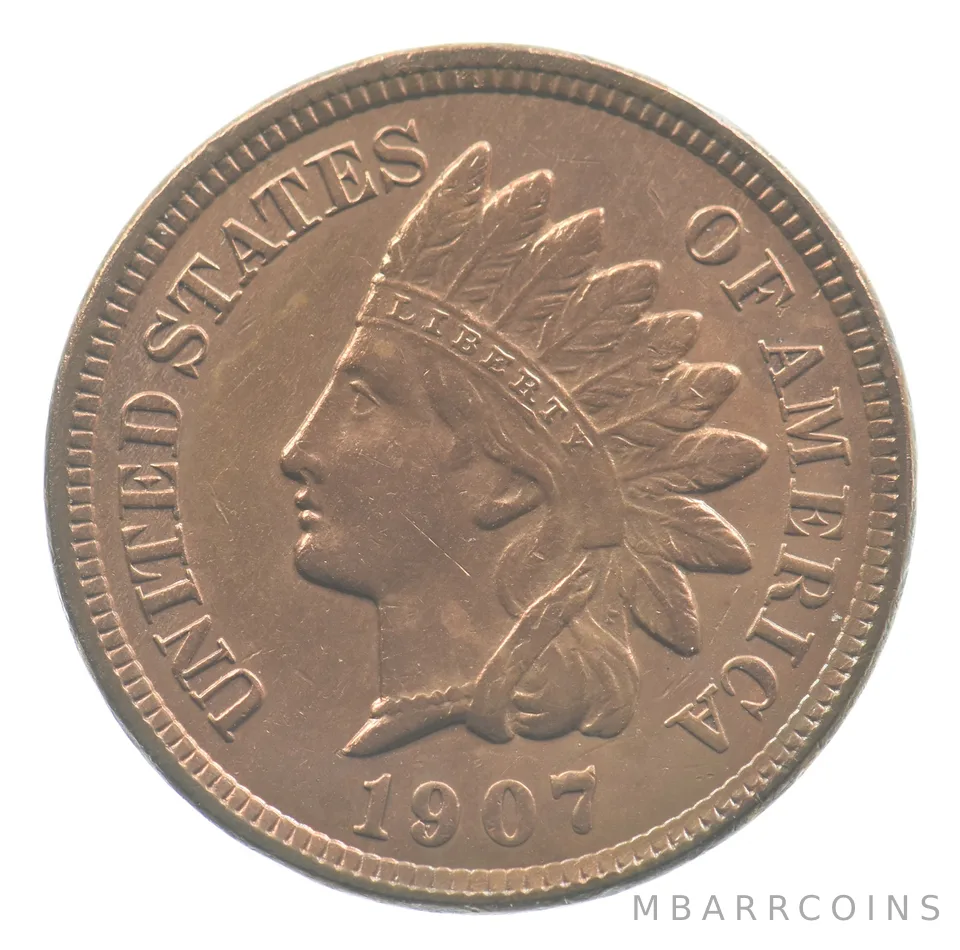 1907 Indian Head Cent *4134