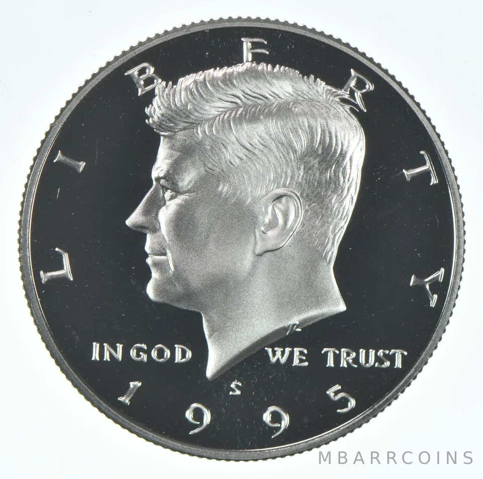 1995-S Kennedy Half Dollar CLAD Proof