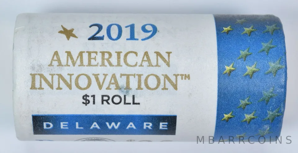 2019-P Innovation Dollar Delaware $25 US Mint BU Uncirculated