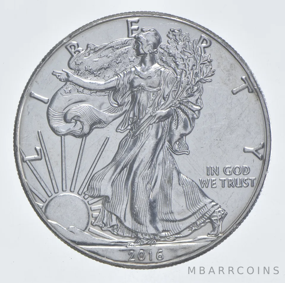 Better Date 2016 American Silver Eagle 1 Troy Oz .999 Fine Silver *500