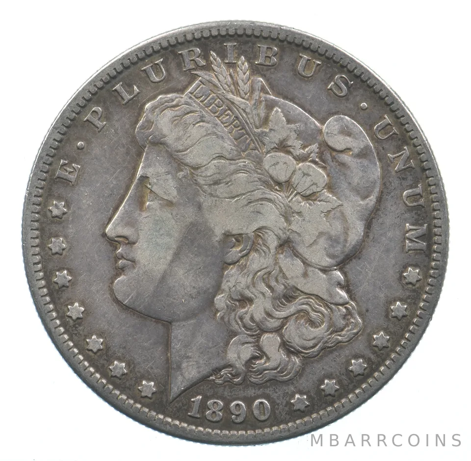 Early - 1890-S Morgan Silver Dollar - 90% US Coin *966