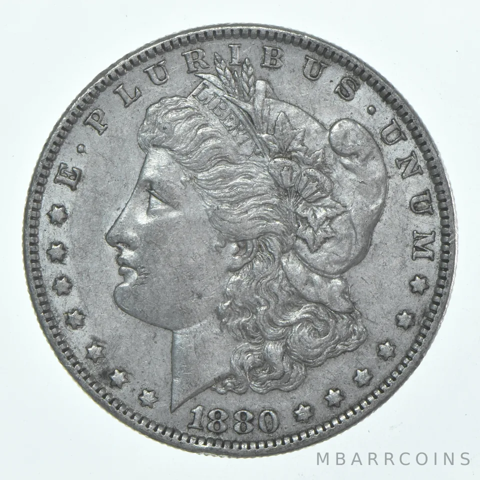 XF 1880-O Morgan Silver Dollar (1 coin)