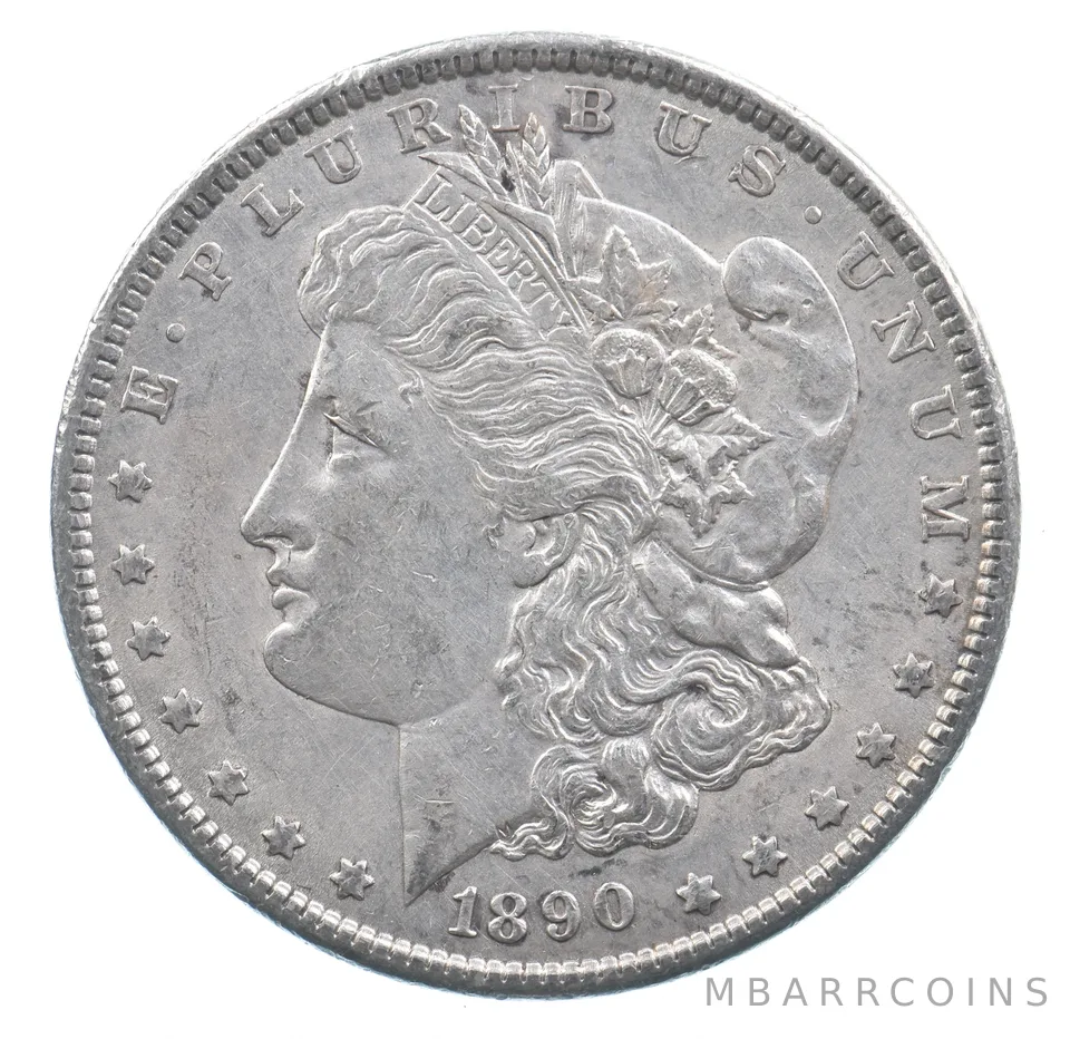 Better 1890 Morgan Silver Dollar - 90% US Coin - Nice Coin *418