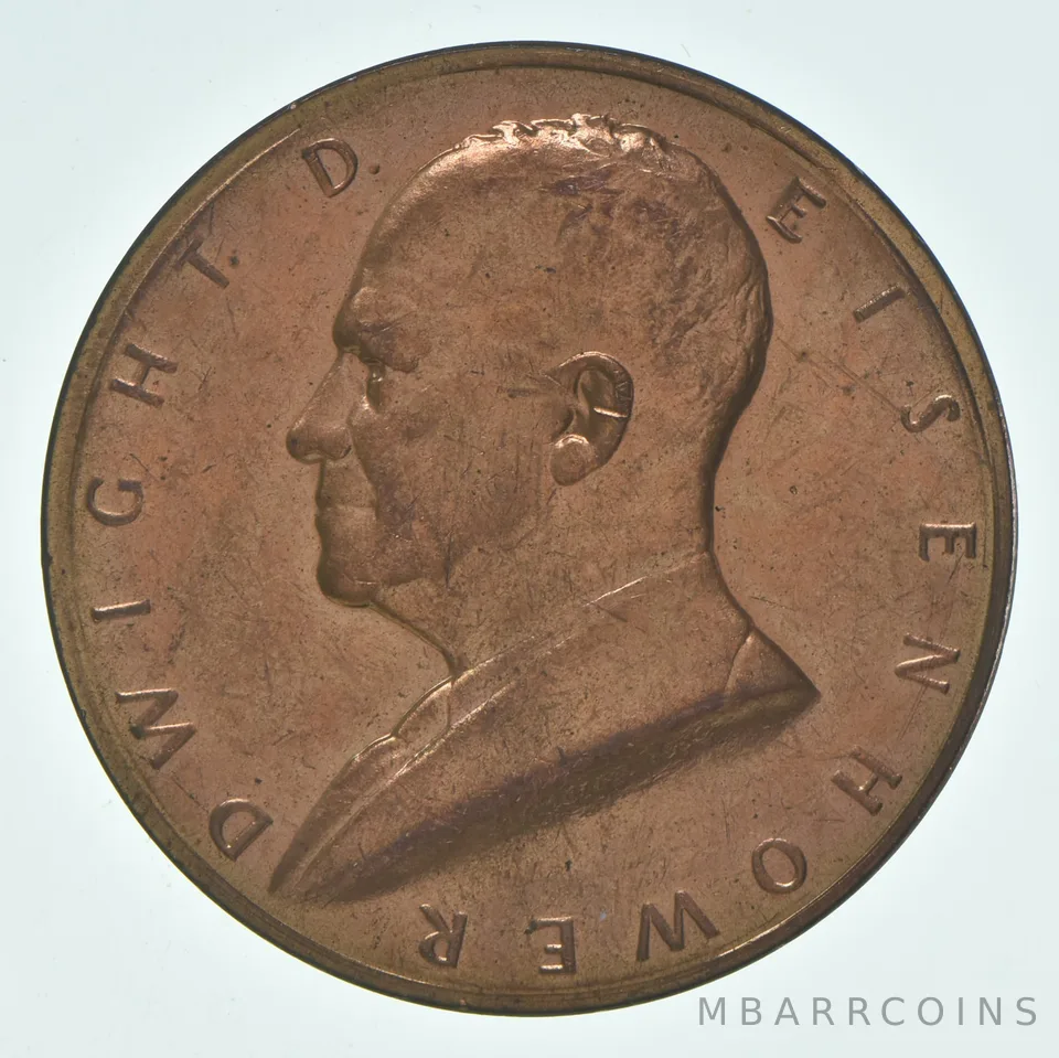 (2015) Dwight D Eisenhower Bronze Presidential Medal