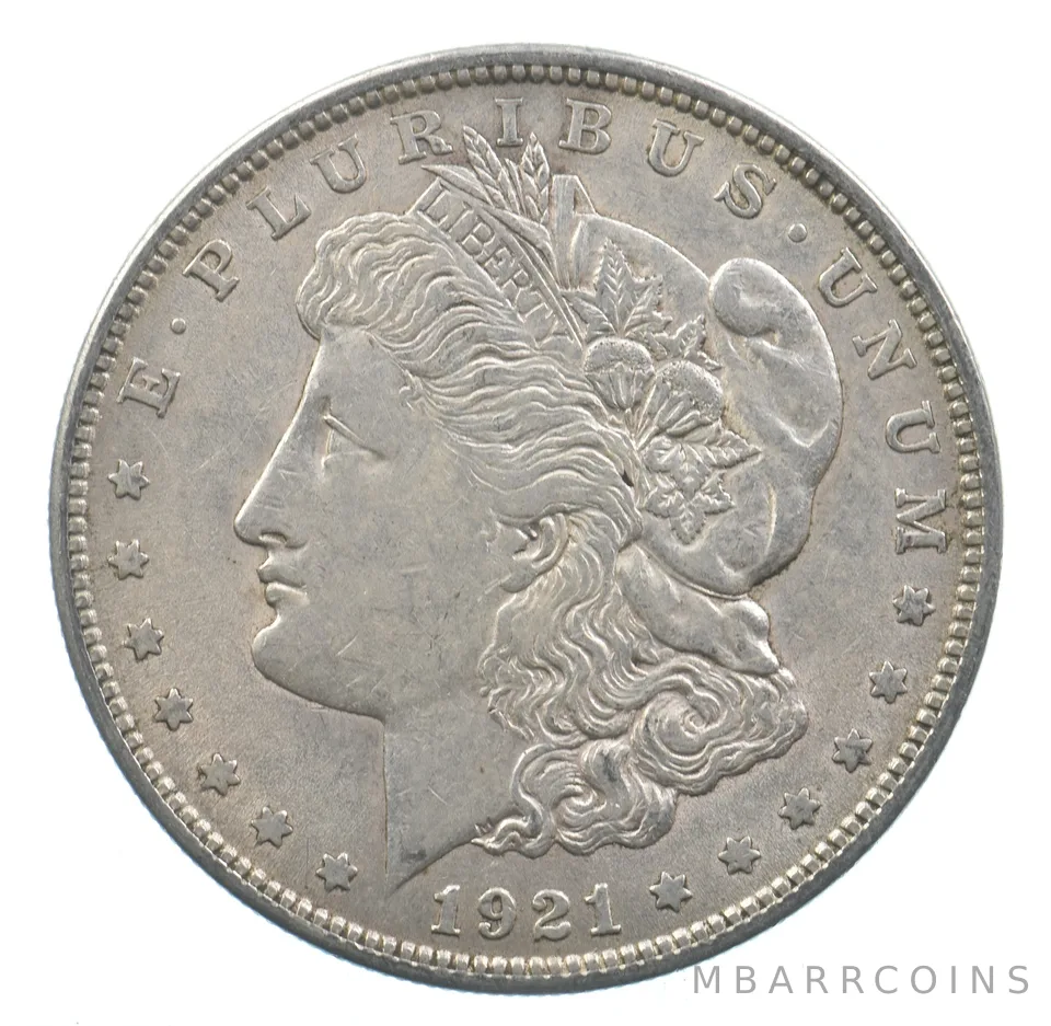 Early - 1921 Morgan Silver Dollar - 90% US Coin *941