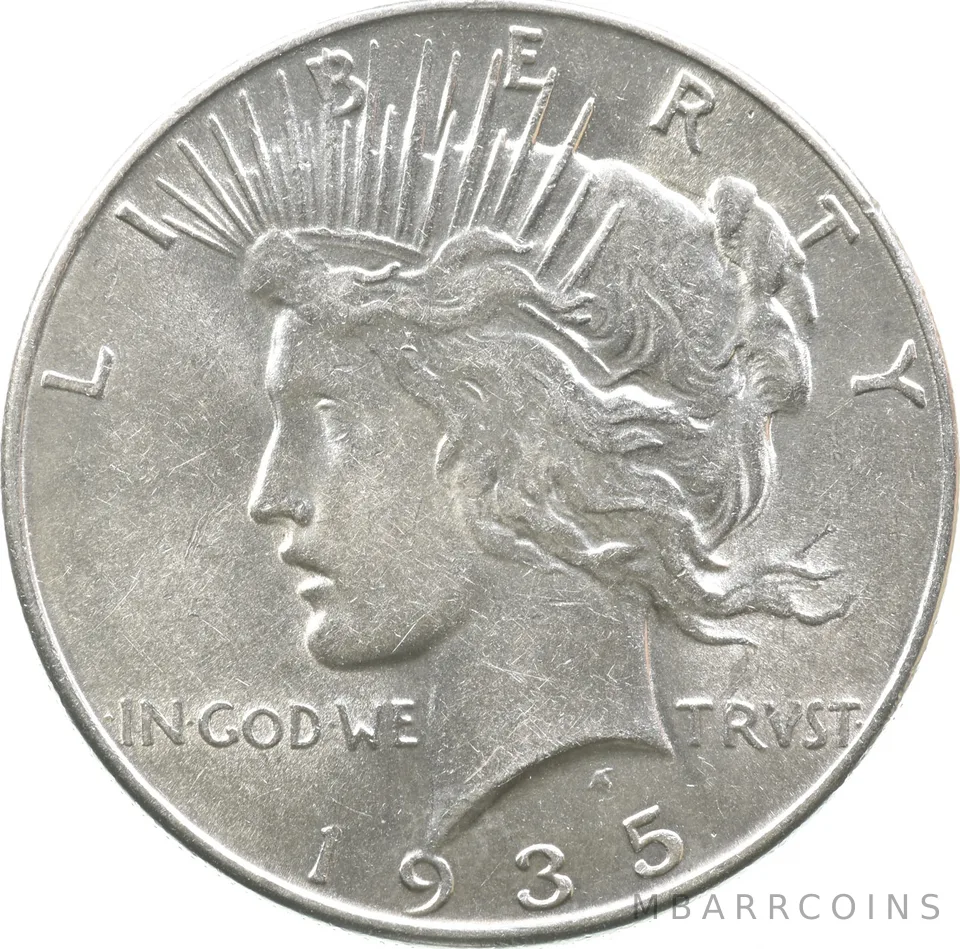 1935 Peace Silver Dollar *8112