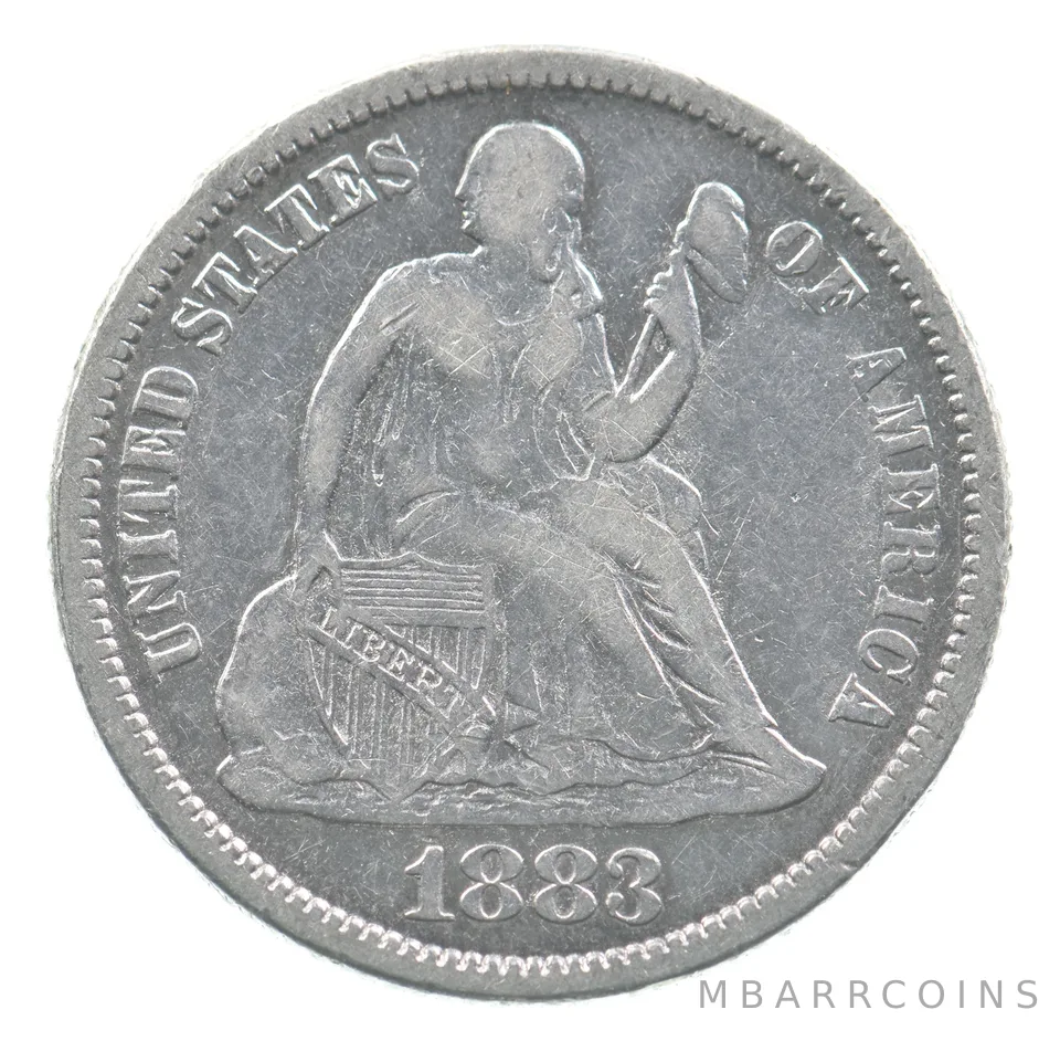 1883 Seated Liberty Dime *6329