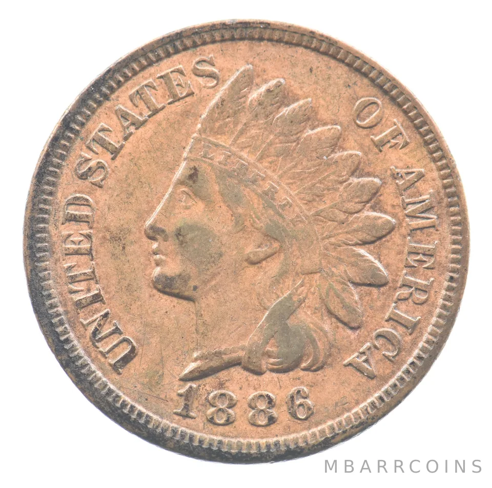 1886 Indian Head Cent Variety 1 *9053