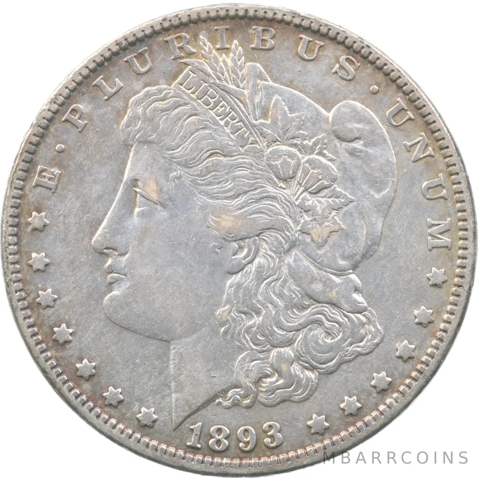 1893 Morgan Silver Dollar *5804
