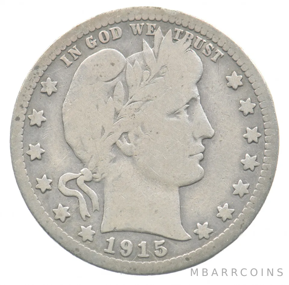 1915-S Barber Quarter *4768