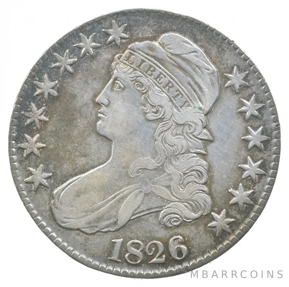 1826 Capped Bust Half Dollar *8845