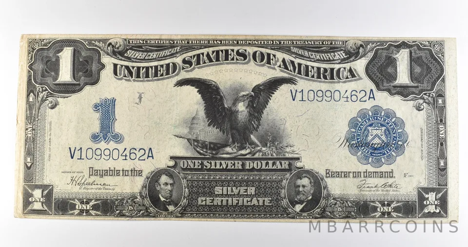 1899 $1 Silver Certificate Large Note Blue Seal *3624