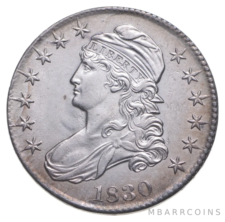 1830 Capped Bust Half Dollar *3799