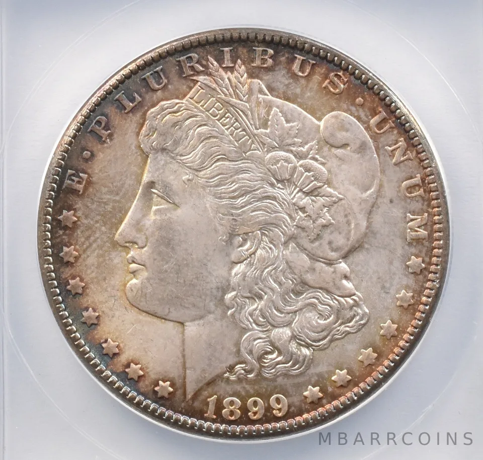 1899-O Morgan Silver Dollar MS64 ANACS Beautiful Tone *2367