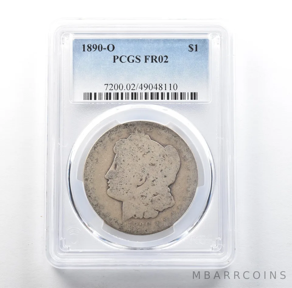 1890-O Morgan Silver Dollar FR02 PCGS Lowball