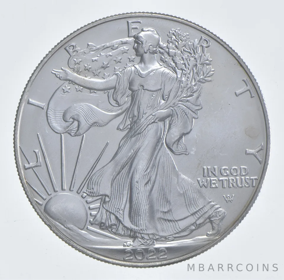 Better Date 2022 American Silver Eagle 1 Troy Oz .999 Fine Silver *413
