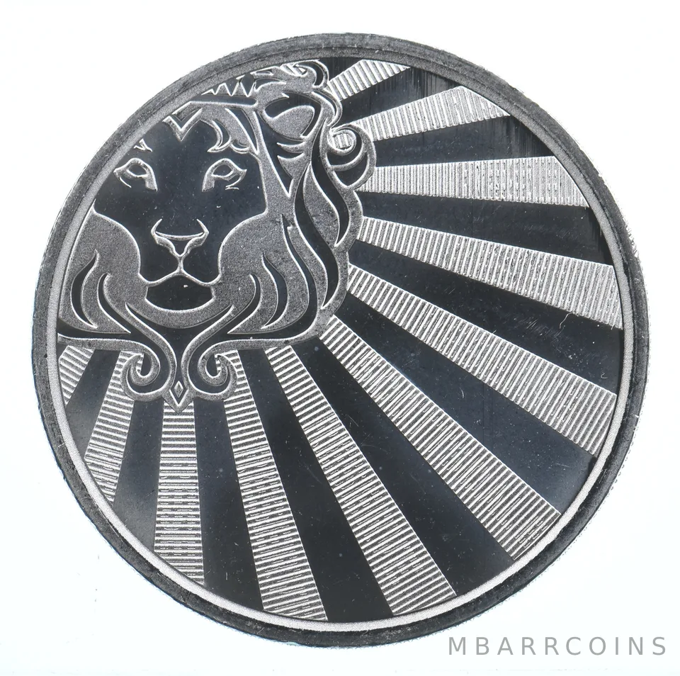 VINTAGE Art Bar/Round 2020 Scottsdale Mint 1 Oz. .999 Silver One Troy Ounce *890