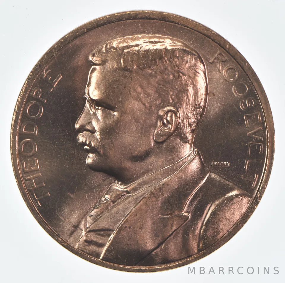 Theodore Roosevelt Bronze Medal Presidential Series