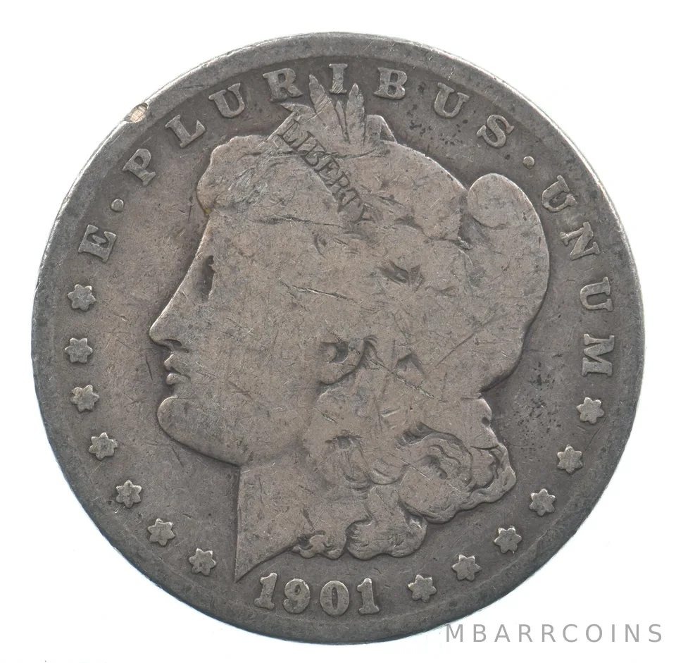 Early - 1901-O Morgan Silver Dollar - 90% US Coin *959