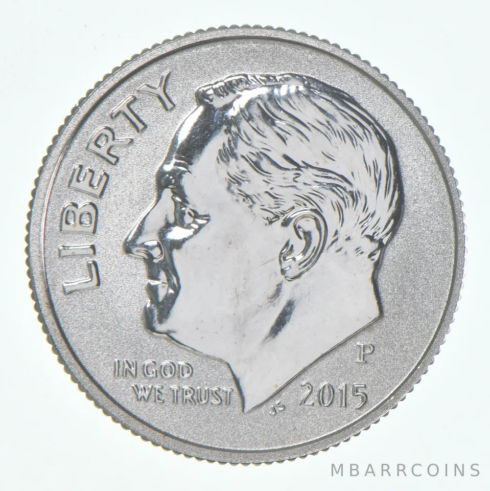 2015-P Roosevelt Dime Reverse Proof Silver