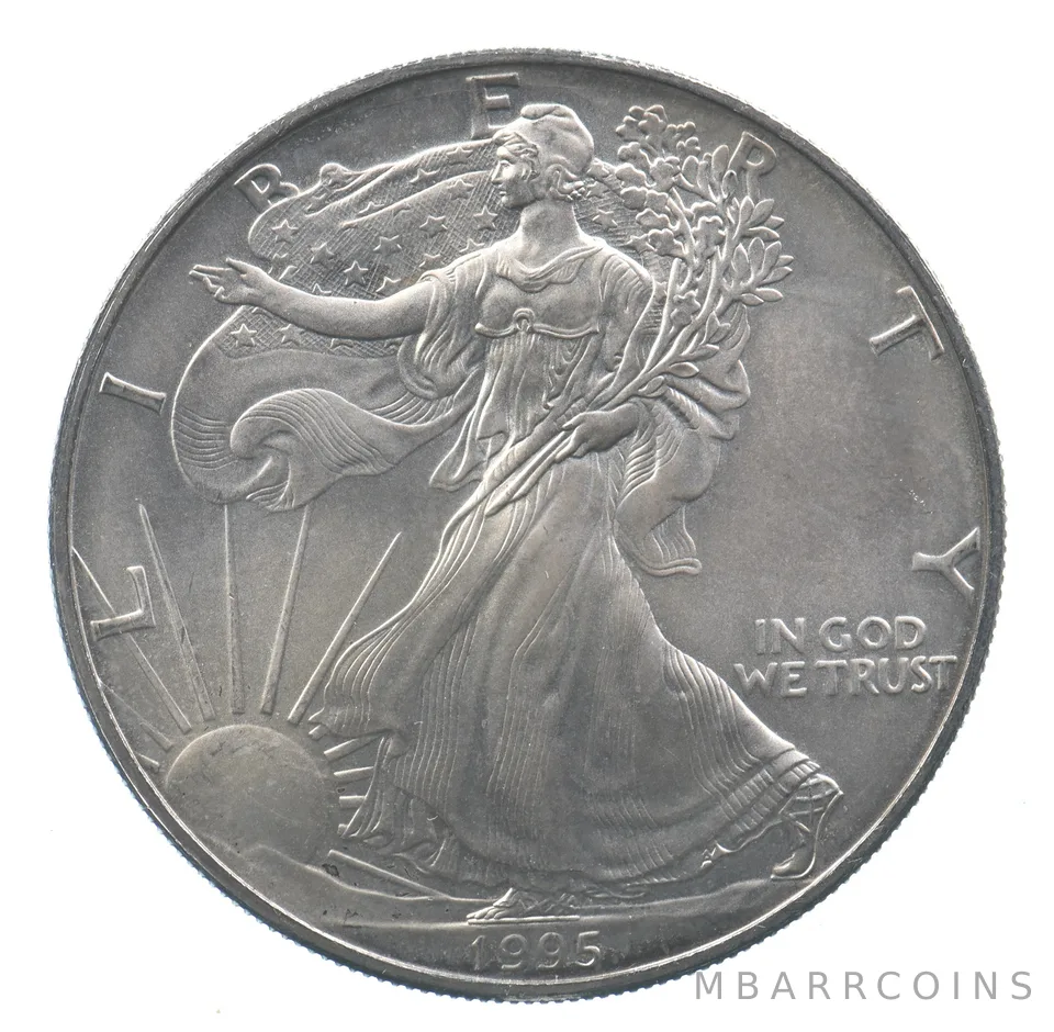Better Date 1995 American Silver Eagle 1 Troy Oz .999 Fine Silver *564