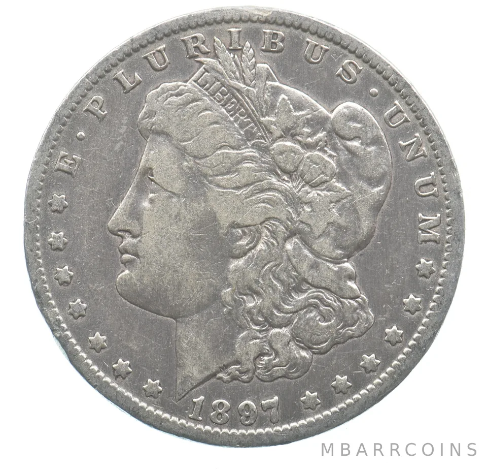 Early - 1897-O Morgan Silver Dollar - 90% US Coin *001