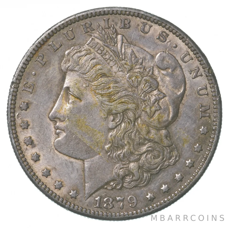 1879-S Morgan Silver Dollar Reverse Rev 78 1878 *6671