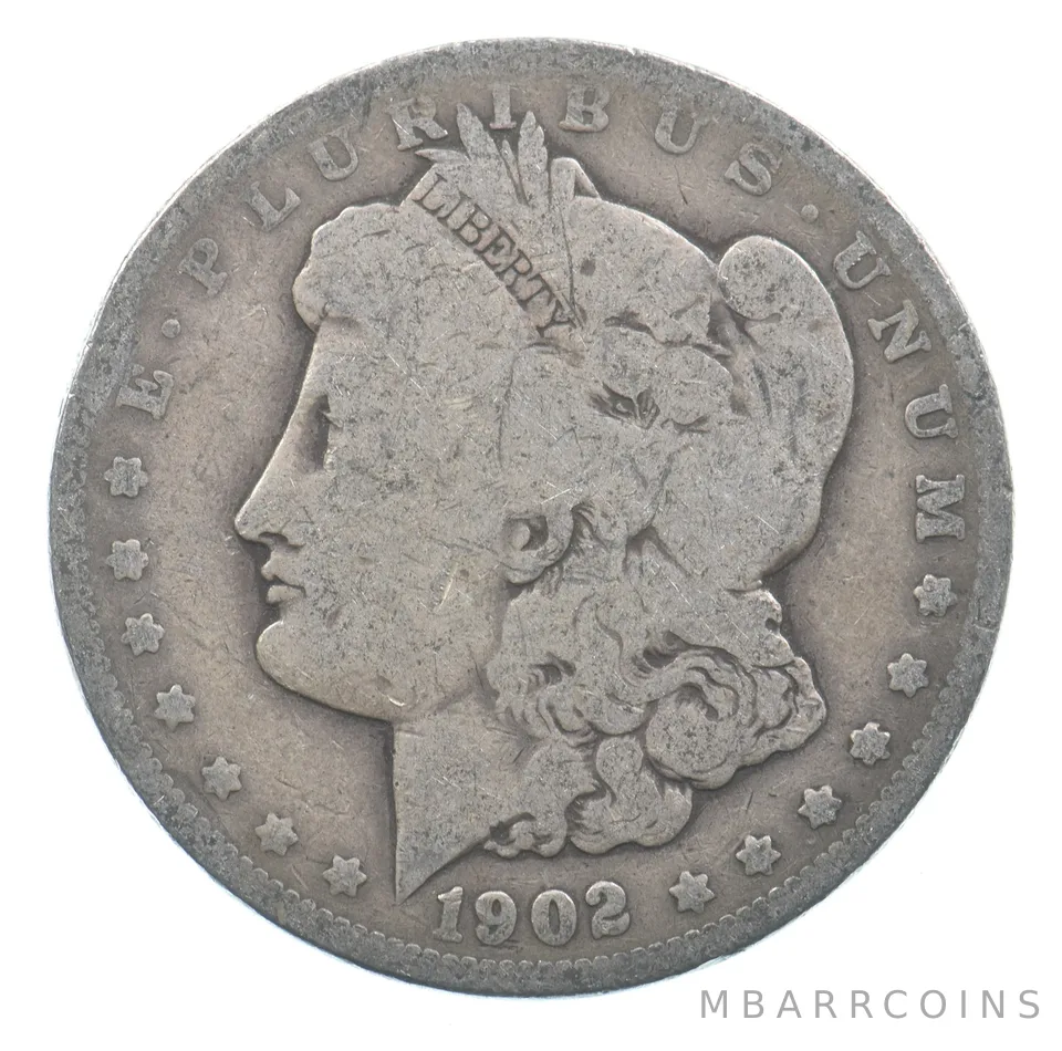 Early - 1902 Morgan Silver Dollar - 90% US Coin *929